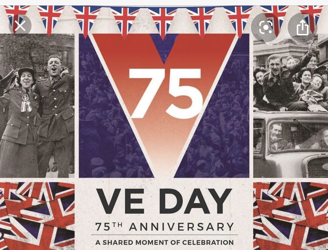 OldWindsorFC's tweet photo. This day 75 years ago our great country defeated an evil enemy. Today let’s celebrate as best we can the bravery shown by those hero’s. Also spend a moment to remember those that made the ultimate sacrifice, those brave men should never be forgotten. Today show your appreciation https://t.co/OKYl8N6F9E