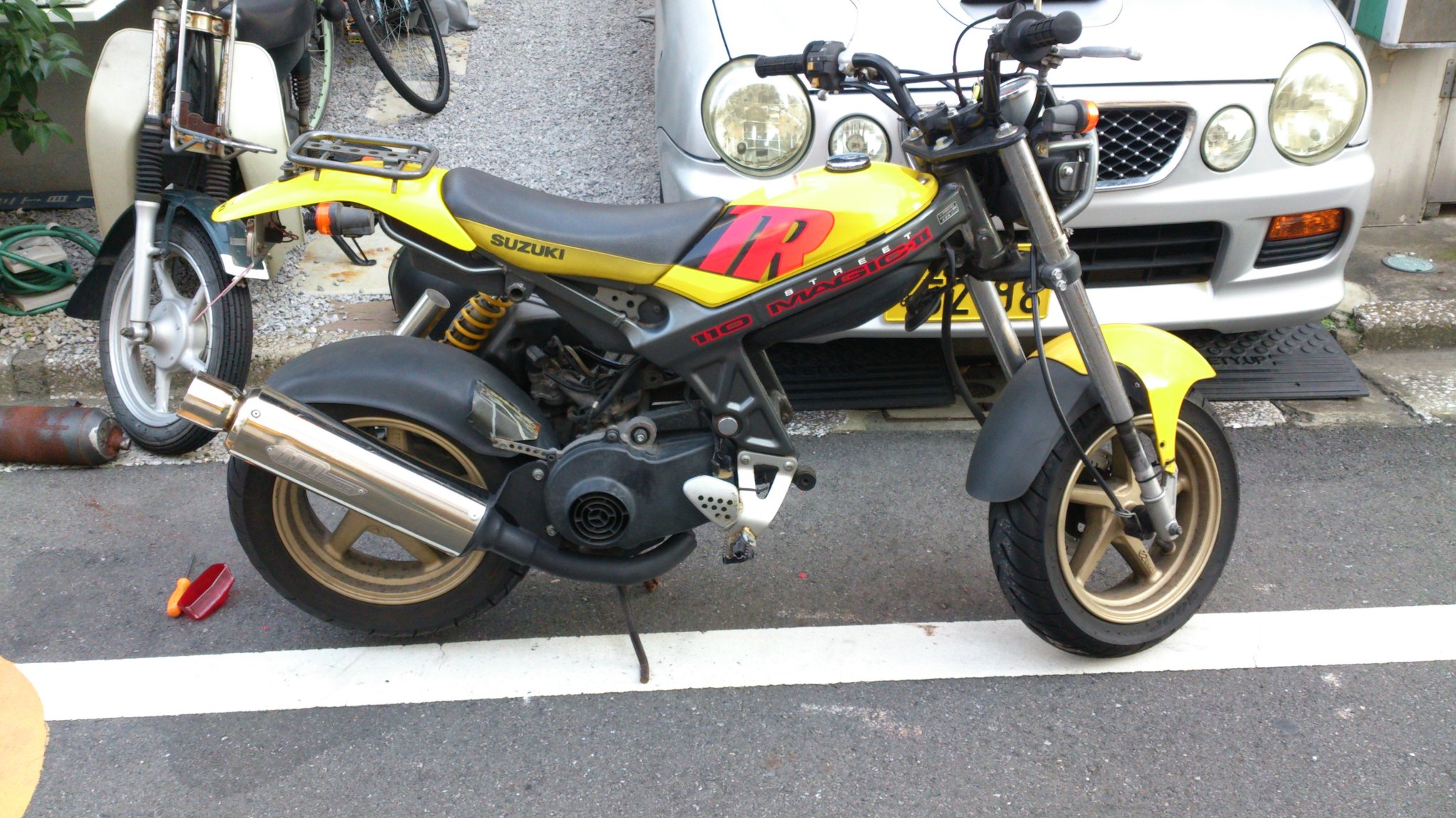 ストリートマジック改　エンジン110換装 ストリートマジック改 エンジン110換装