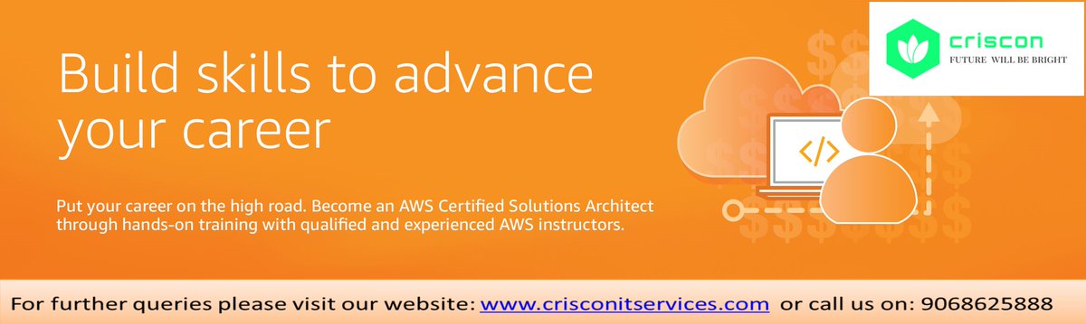 CrisconIT's tweet image. Whether you’re planning to get your first #AWS certification, or you’re already a pro looking to upgrade and certify your skills, we know you want to get up to speed as quickly as possible. Start training with us now! crisconitservices.com #linuxbot #linuxdreams