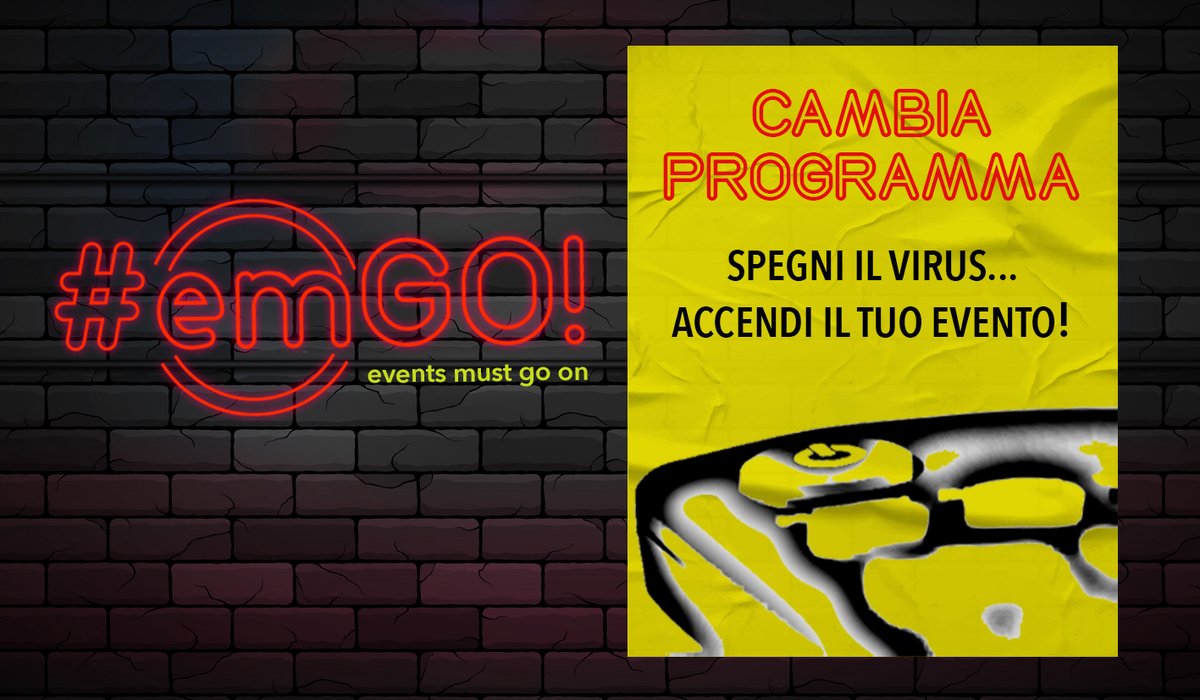 emarazzifull's tweet photo. hashtag
#EMGO! - EVENTS MUST GO ON
CAMBIA PROGRAMMA
Scopri di più su https://t.co/ZdtiR64ma2 https://t.co/Y7lBKtRatM