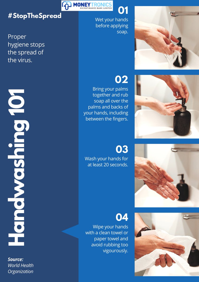 mtronicsbank's tweet photo. Wash your hands properly. #stopthespread #staysafe #mtronics https://t.co/2zrJIOG8tu