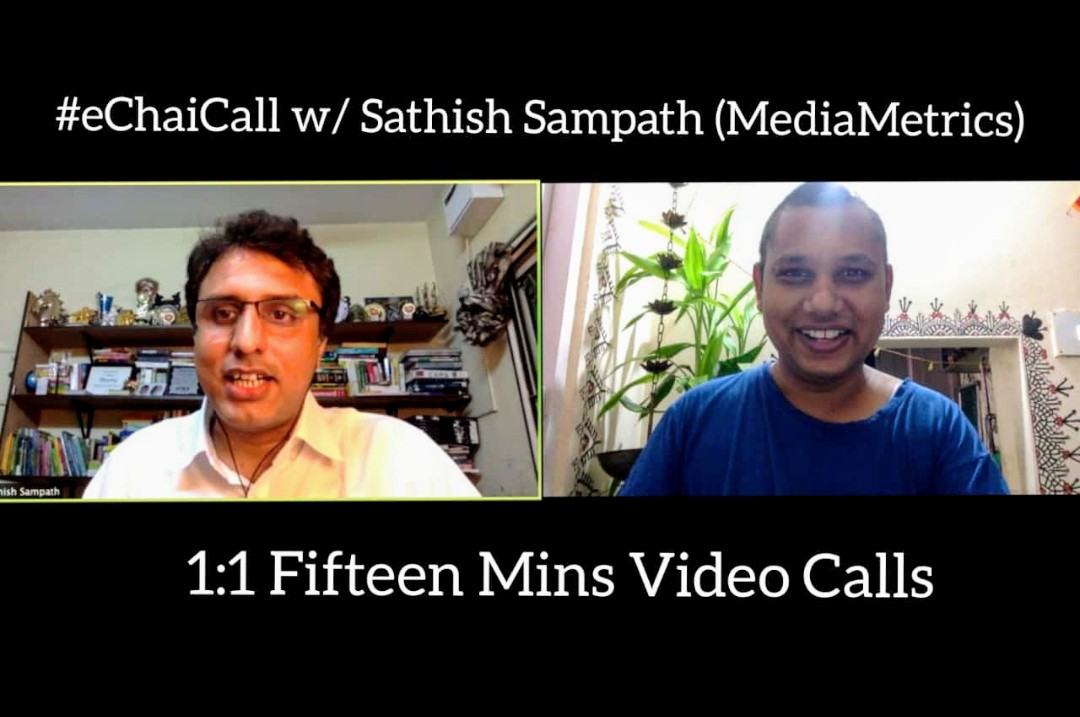 MediaMetrics2's tweet image. @MediaMetrics2 / @eChaiNetwork - Digi Connect 

@sathishsampath &amp;amp; Jatin (founder eChai Global Network)