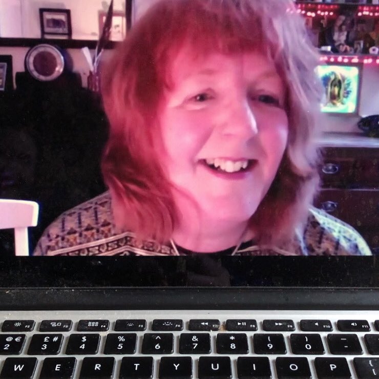 mcrhistfest's tweet photo. Our brilliant CEO Karen Shannon accepting the award for Outstanding Public and Community Engagement at last night’s virtual #madawards2020 for #peterloo2019. We’re all so thrilled and super proud of everyone who got involved, special shout out to our Peterloo Ambassadors! 💚 https://t.co/O16QAIBCCF