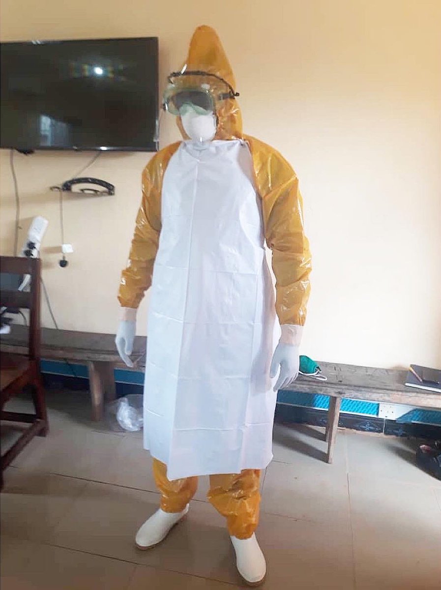 jokateM's tweet photo. Hospitali Ya Wilaya Ya Kisarawe katika kuwalinda wahudumu wetu wote wa afya waliomstari wa mbele katika mapambano haya ya #covid19 tumeanza kuzalisha PPE zetu. Pamoja na hayo tulishaanza kuzalisha barakoa na vitakasa mikono vyote tayari vinapatikana kwenye famasia/pharmacy yetu. https://t.co/bHLAnBBZ21