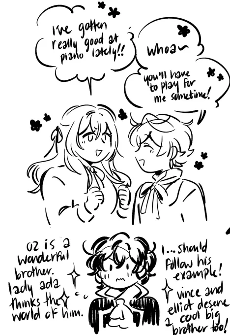 3AM thinkin about how hard gil tries to be a good brother 