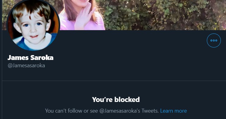 j_saroka's tweet photo. I'd call him a pussy, but don't wanna offend a pussy... #BlockThisBish https://t.co/mfxW05bWNl