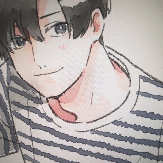 2巻の「Pixivコミック販促特典」(Pixivコミックで買うと付いてくる特典イラストで描いたのは四季兄だったんだけど今更ですがどこにもそういう特典あるよっていう情報が出てなかったみたいで…一部見せとこう…
#クールドジ男子 