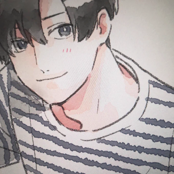 2巻の「Pixivコミック販促特典」(Pixivコミックで買うと付いてくる特典イラストで描いたのは四季兄だったんだけど今更ですがどこにもそういう特典あるよっていう情報が出てなかったみたいで…一部見せとこう…
#クールドジ男子 