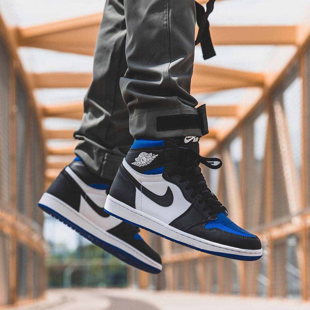 royal toe jordan 1 outfit