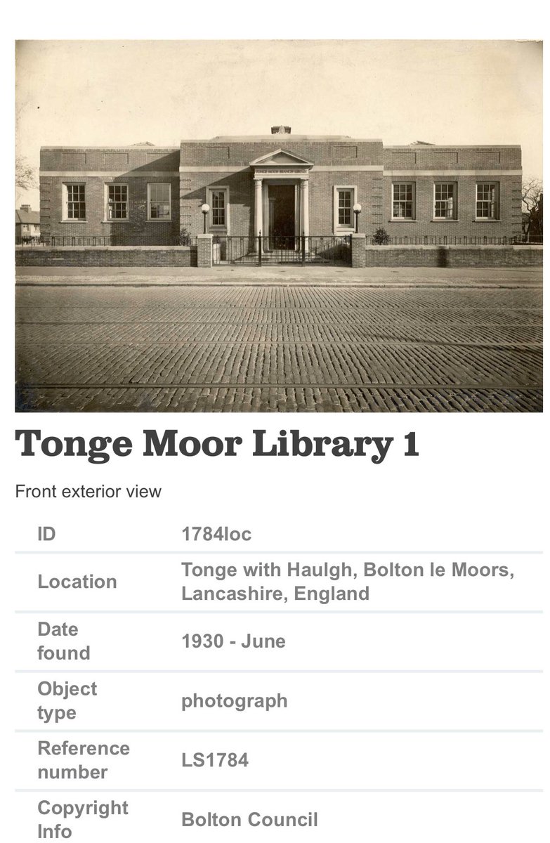 May is local community and history month and today marks the 75th VE Day anniversary. TwTH Big Local would love to see your historical photos from the area or hear your wartime stories. #historymonth Here is a photo of Tonge Moor Library, now the UCAN centre, dating back to 1930