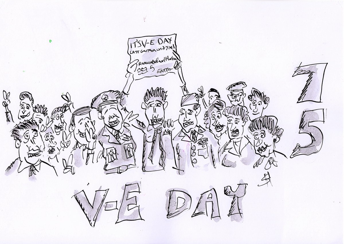 #VEDay @Battle_HighSt <a href="/BattleObs/">Battle Observer</a> <a href="/battlesussex/">Battle, East Sussex</a>