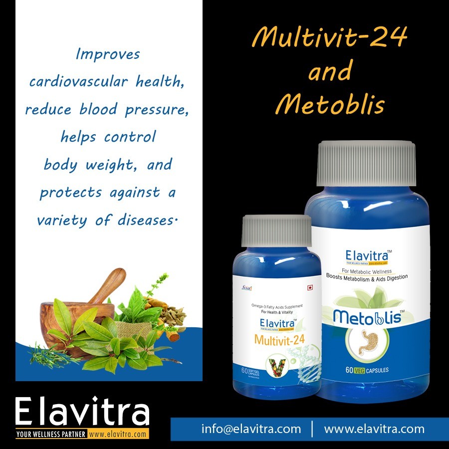 elavitra's tweet photo. #Multivit24 And #Metoblis - Improves Cardiovascular Health, Reduce BP, Helps Control Body Weight And Protects Against Many Diseases !!โ๏ธ๐๐ฟ
.
.
#Thyroblis #Thyroid #Biotin #Hair #Skin #Nails #Multivit #EnergyBooster #Liver_Problems #FightCancer #Healthy_Liver
#Elavitra https://t.co/CLwRkjj3xm