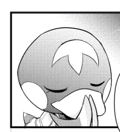 原稿の一部から。見て見て～ってしたかったやつです。 
