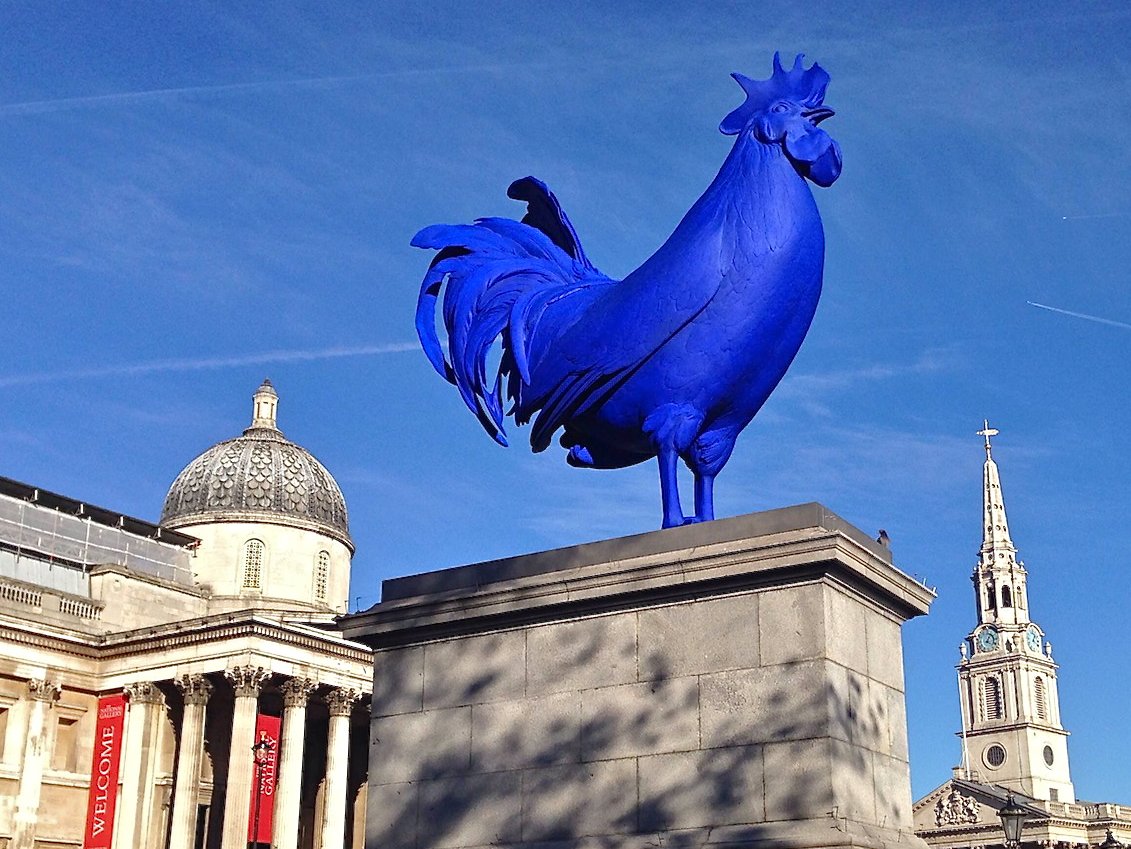 CommozioniA's tweet photo. "Adelante, presto, con judicio!" #PromessiSposi
Buongiorno con sveglia e col gallo (#HahnCock) di #KatharinaFritsch a Trafalgar Square #Londra (2013)
@CasaLettori @DBking85 #Leggendo https://t.co/TMhgeEb7PR