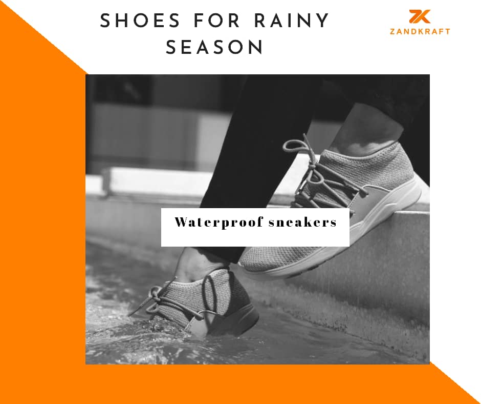 Zandkraft's tweet photo. SHOES FOR RAINY SEASON!✨✨✨

Waterproof sneakers.

Waterproof sneakers are really made for times like this- a rain day.

They are finely tailored to protect you.

To keep you dry.

To avoid you from damaging other footwears.

And they're pretty cool. https://t.co/DfUdRfUCZ9
