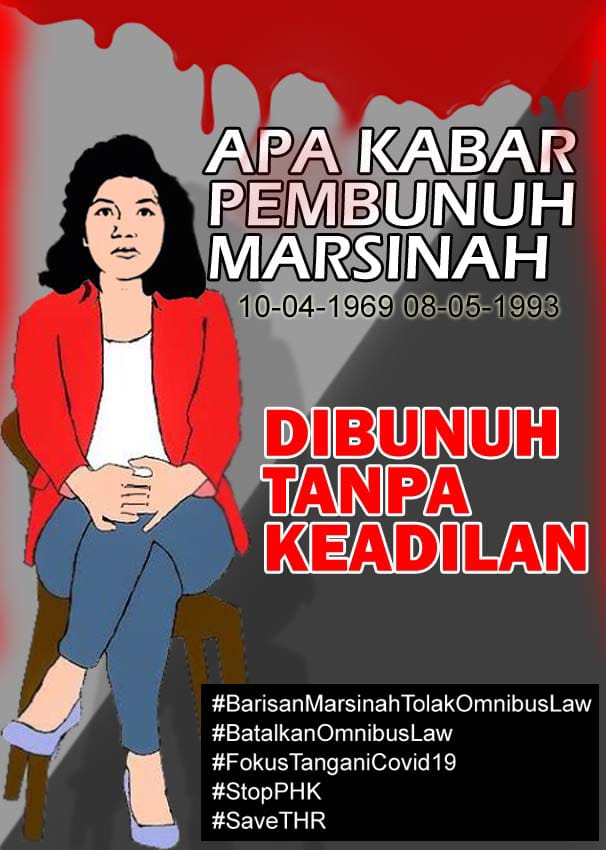 uye_samki's tweet photo. #BarisanMarsinahMelawanOmnibusLaw
#BatalkanOmnibusLaw
#FokusTanganiCovid19
#StopPHK
#SaveTHR https://t.co/PDDtYnwzob