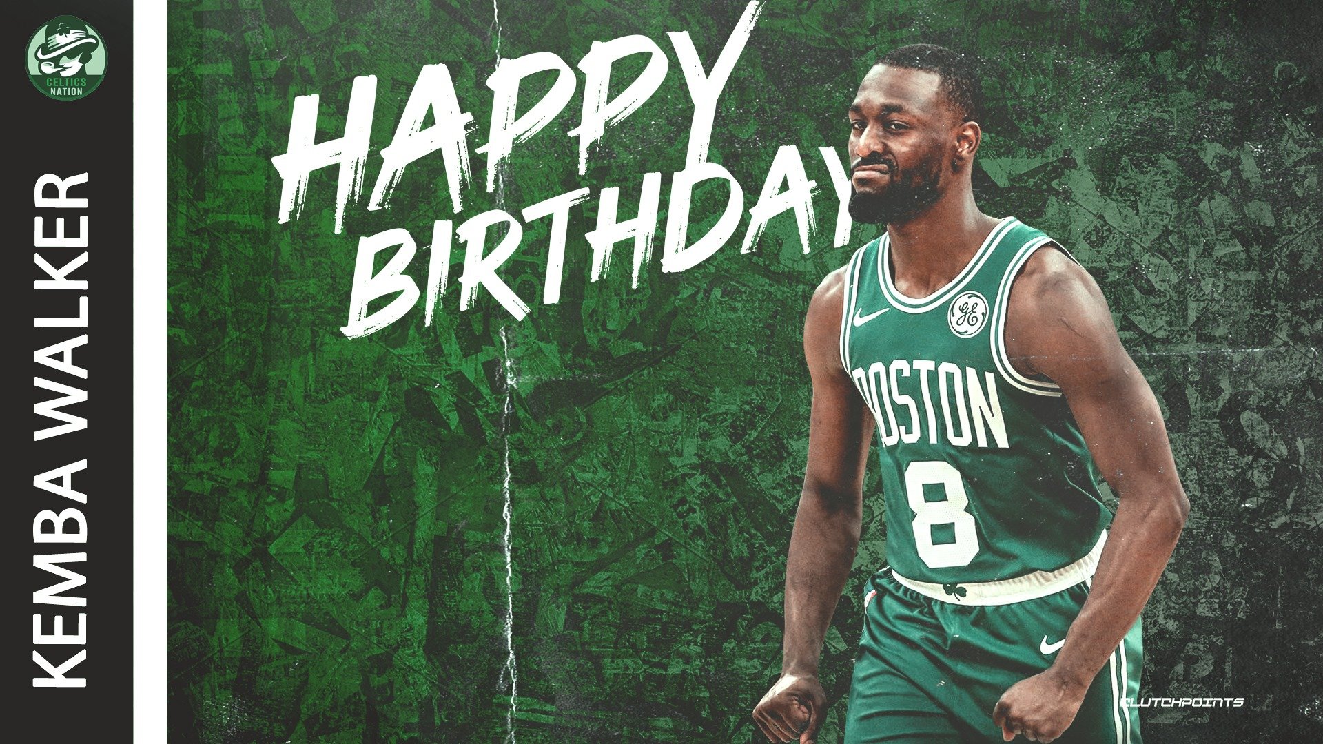 Join Celtics Nation in wishing Kemba Walker a happy 30th birthday!  