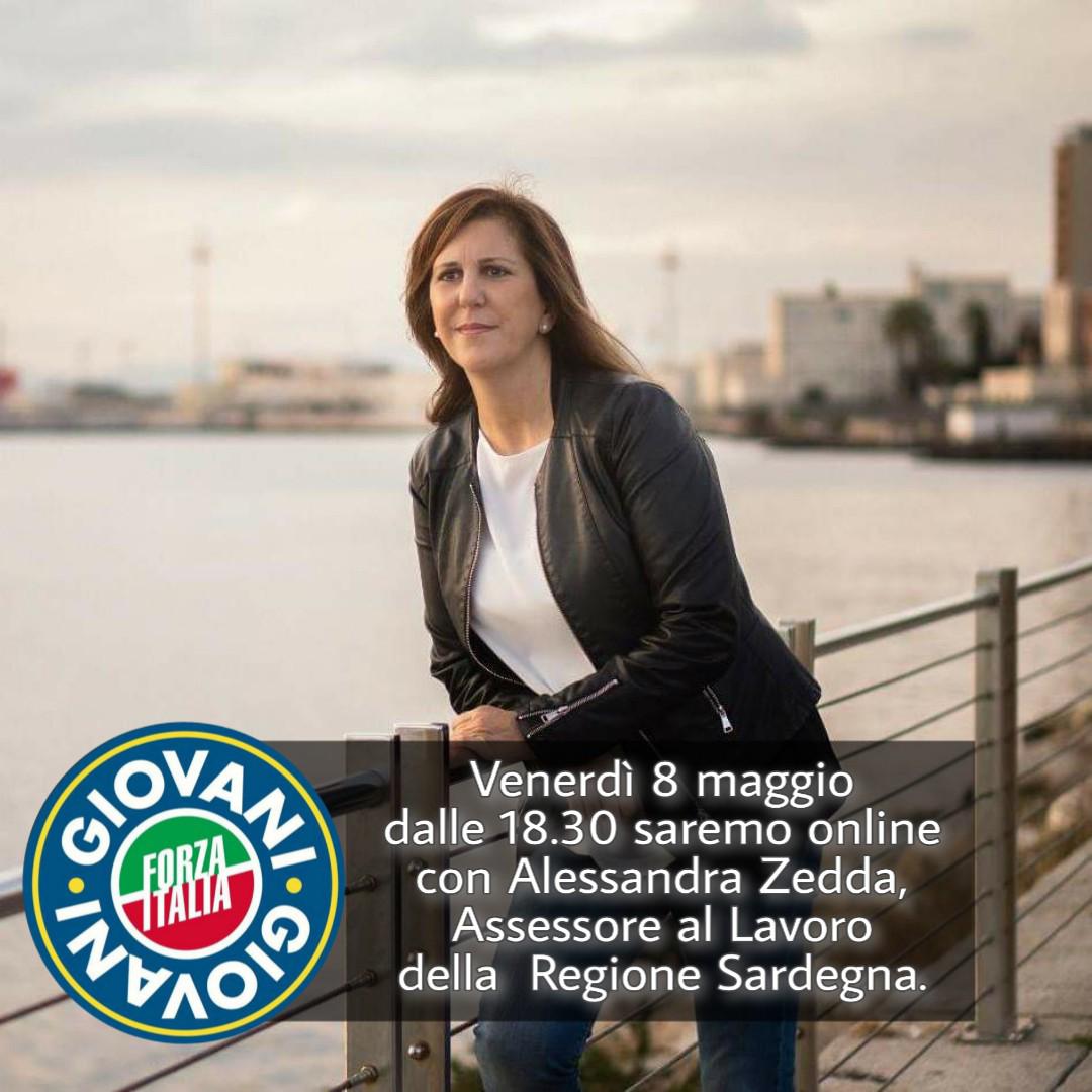 figsardegna's tweet photo. Oggi alle 18,30 su Skype parliamo di lavoro e misure adottate per il Covid 19 con l’assessora al lavoro Alessandra Zedda l. Chi vuole seguire diretta e intervenire e porre domande ci contatti per il link. @alessandrazedd2 @SalvoCicu @PittalisPietro @andreammelis @ForzaItaliaSard https://t.co/w067Ltp9iE
