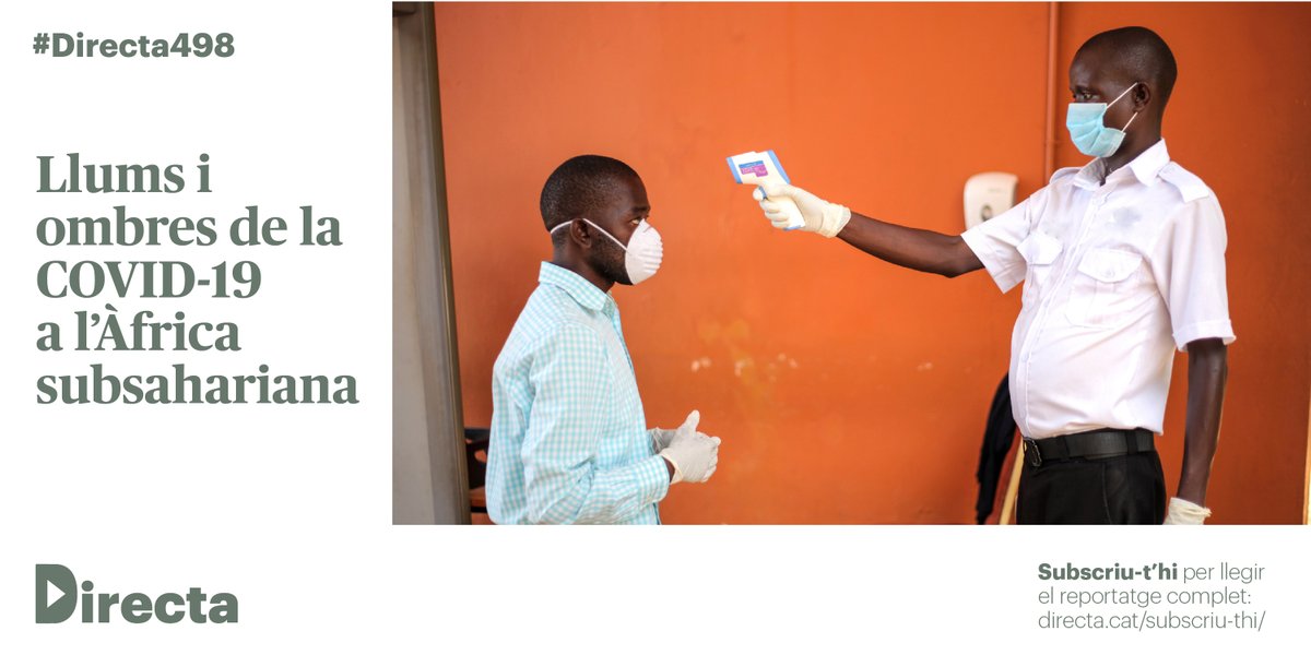 La_Directa's tweet photo. #INTERNACIONAL | L’epidèmia d’Ebola que es va viure fa només cinc anys a la zona occidental del continent africà ha ajudat a preparar els països per afrontar la COVID-19 https://t.co/lfQAlQYmlI
Per @elsituacionista
#Directa498 https://t.co/PRUaEUbdAD