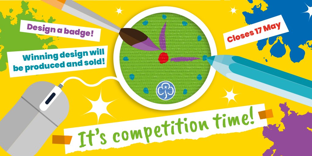 GuidingMembers's tweet photo. Want to design an official @Girlguiding badge? We’re giving all young members a chance to design a badge to say thank you to key workers. To take part: https://t.co/4ijPr7O2OA https://t.co/qay2oLPXbz