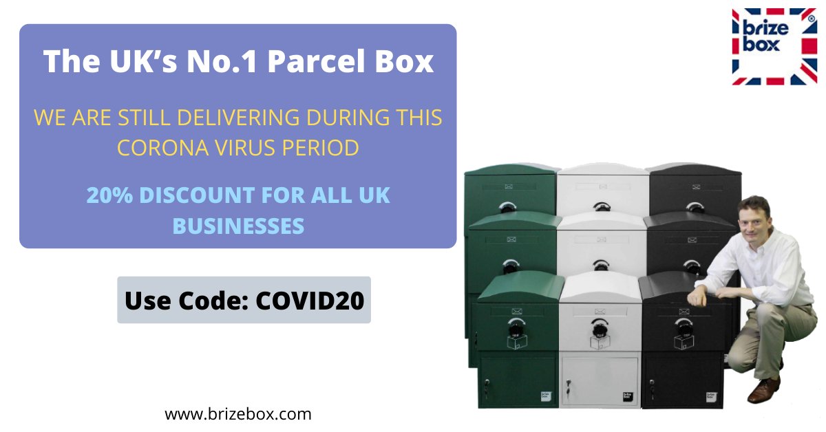 Brizebox's tweet photo. Make contactless deliveries possible with Brizebox. Keep you and your family safe: https://t.co/LOL6olgDd5

#StayHomeStaySafe #StayHome #COVIDー19 #porchpirate #packagetheft #packagesstolen #parcellost #onlineshopping #parcel #UnitedKingdom #London #discount #discountoffer https://t.co/V23w8S9fZY