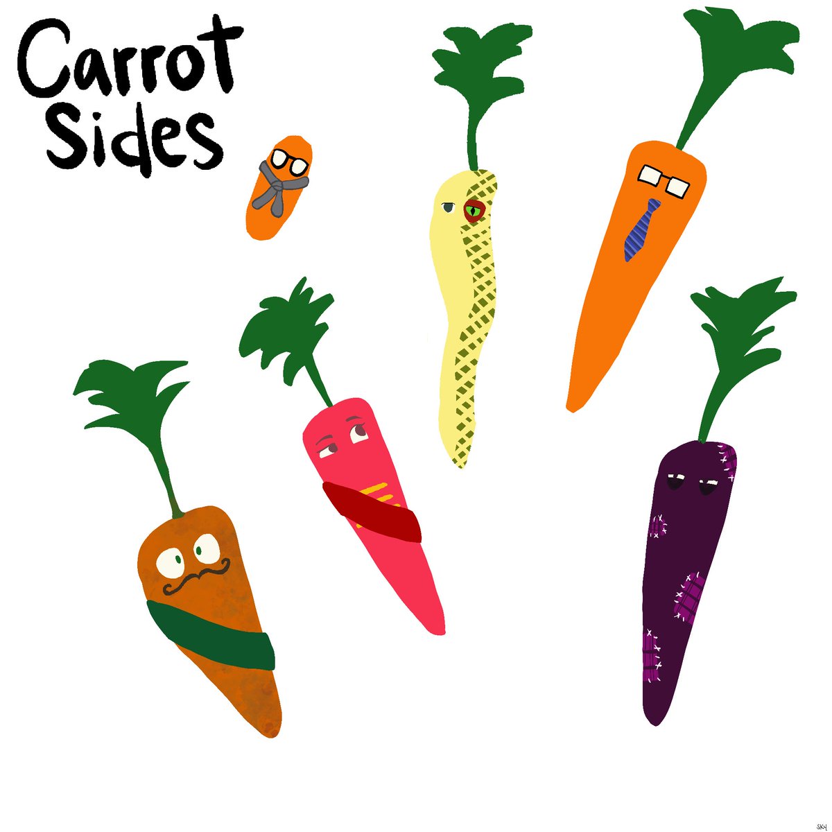 PotatoCookie4's tweet image. heychangeyourprofilepictothisisyawant! #carrotsides