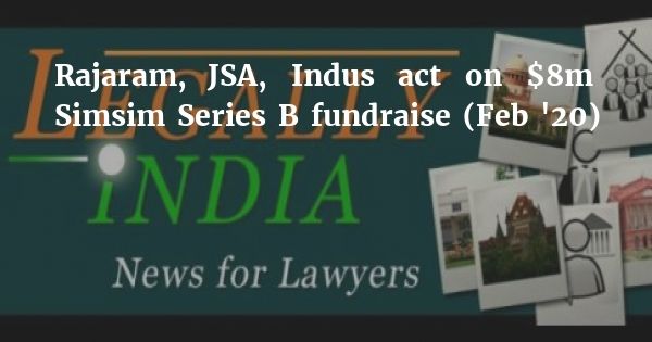 IndusLaw's tweet photo. @IndusLaw's Partner, Anindya Ghosh, advised #ShunweiCapital and marquee #VentureCapital firm #AccelPartners that led series B- #fundinground for #Simsim, raising $8 mn. The team included Ankita Gupta, Siddhant Maheshwari, &amp; Shreyas Bapat. https://t.co/Dp1ORO9nAi https://t.co/LJIT3NS3gT