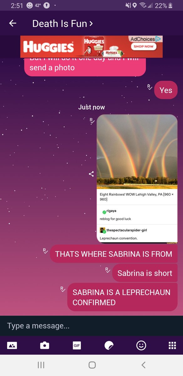 MedusaSabrina's tweet photo. @SabrinaAnnLynn we need some input, leprechaun or no? https://t.co/HhHv2g0Sto