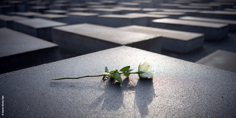 Remembrance means  #vigilance: Germany opposes any attempt to trivialize the crimes of World War II and the barbarism of National Socialism. We must counteract anti-Semitism and hatred wherever we encounter them.  #75Liberation  #NeverForget