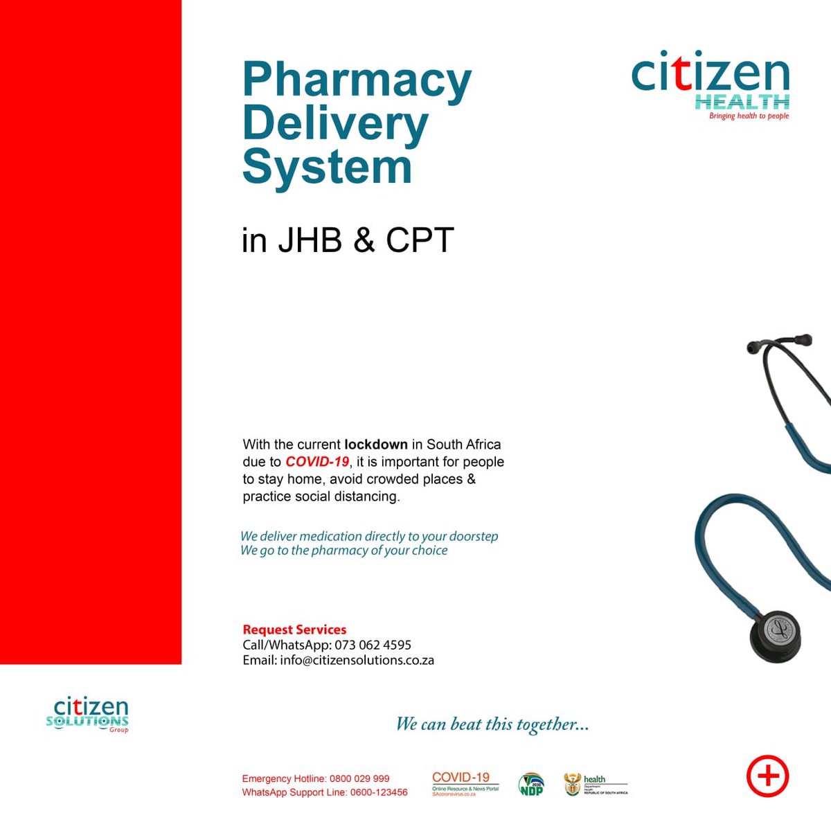 LuphaluleA's tweet photo. Allow these guys to bring these services at the comfort of your home. 
#StayAtHomeSa #delivery #groceries #healthcare #pharmacy  #lockdownstage4 #StaySafe https://t.co/k4nVsuiRC3