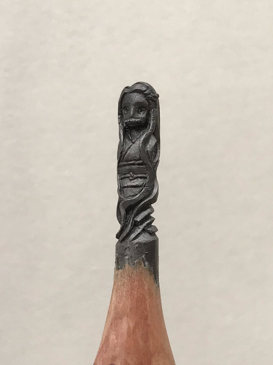 榎木ともひでwf5 02 01 鉛筆の芯彫刻 禰豆子 ねずこ 後ろも作ってます 一応 瞳の立体造形もやってますw 鬼滅の刃 禰豆子 鉛筆の芯彫刻 榎木ともひでwf5 02 01 鉛筆の芯彫刻 禰豆子 ねずこ 後ろも作ってます 一応 瞳の立体造形もやってますw 鬼滅の刃 禰豆子 鉛筆の芯彫刻