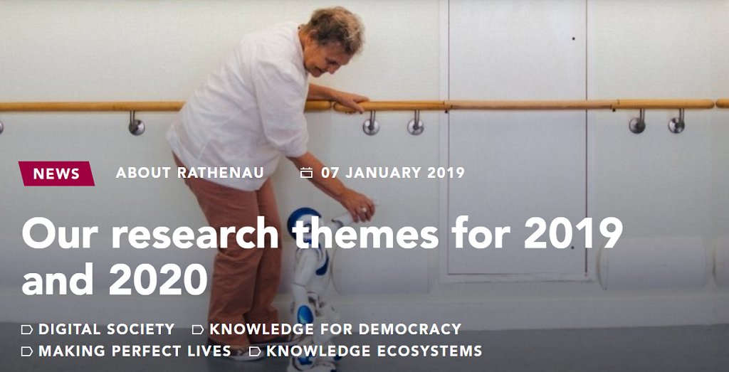 El Rathenau Instituut d’#Holanda <a href="/RathenauNL/">Rathenau Instituut</a> és un centre referent en la formació d’opinió i abordatge dels aspectes socials més rellevants en l’àmbit científic i tecnològic. És una de les #BonesPràctiques incloses en el núm. 10 #EPuMeapc Tot aquí 👇

🔎 bit.ly/2JiE6oE