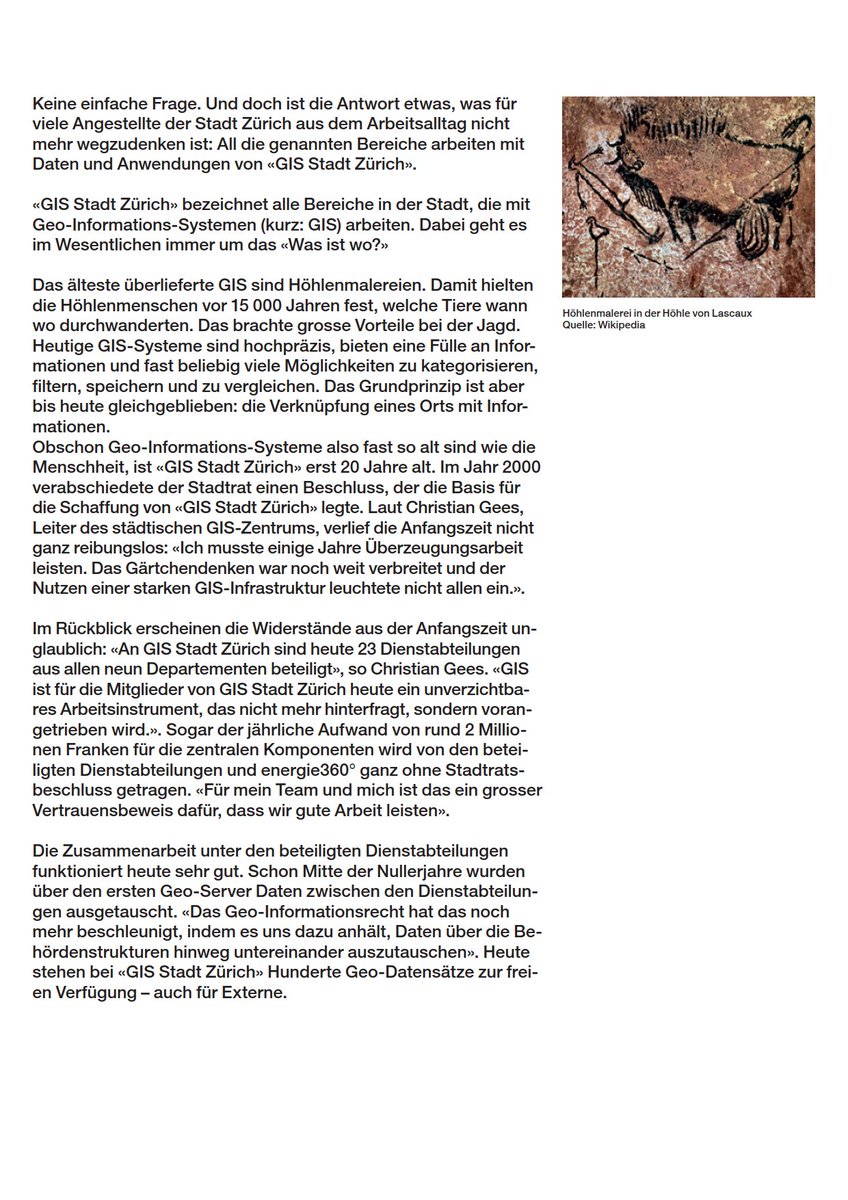 GeriSchrotter's tweet photo. GIS-Stadt Zürich feiert 20 jähriges Jubiläum 🥳🥳🥳! GIS-Stadt Zürich=23 Dienstabteilungen @stadtzuerich - Artikel 01 (jeden Monat eine Story) - @swiss_geoportal @esrischweiz @esri_blogs @BIZGeo1 @igeoFHNW @GeoKtZH @swiss_geoportal @sogiosigch @opendatabeerCH https://t.co/a1GwhGbhJ1