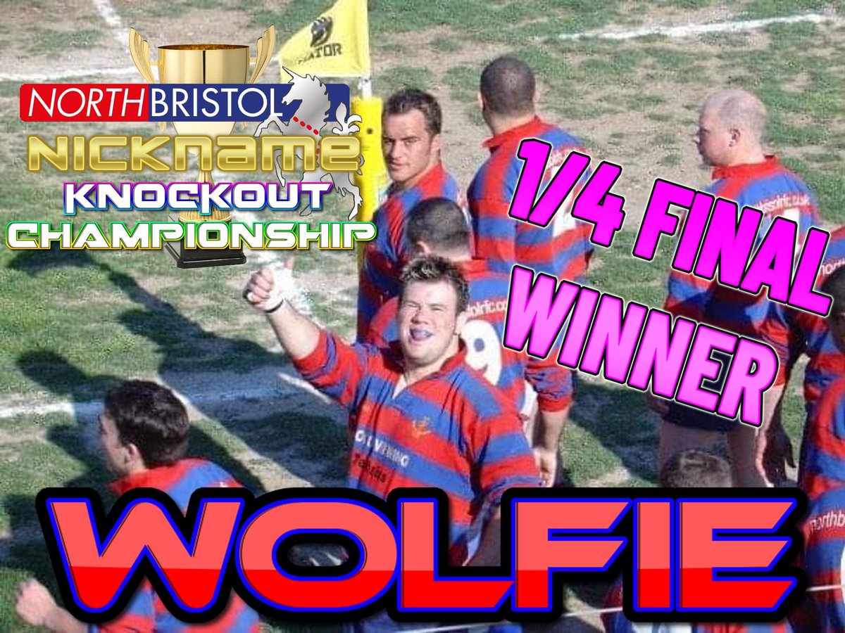 NBRFC's tweet photo. 🚨Nickname Knockout🚨

⚠️ QUARTER FINAL RESULT ⚠️

CONGRATULATIONS TO WOLFIE 🐺

Who takes the final semi final spot  of our Nickname Knockout Championship, after a competitive  contest against DORKY 🕹 winning with 61% of the vote

#NicknameKnockout
#UTN🔴🔵
#OneClubOneLove❤💙 https://t.co/pwTgBI5eRD