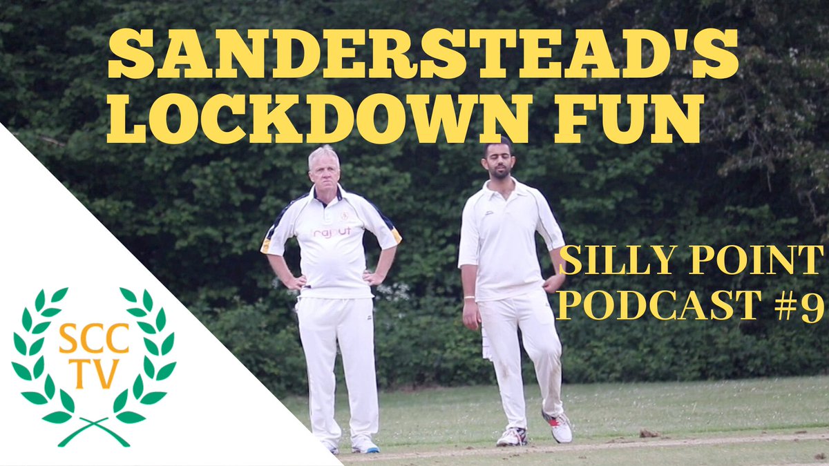 SandersteadCC's tweet photo. A brand new Silly Point 🎥 #podcast is now available here https://t.co/mIfKNT5WDZ It’s a Special #lockdown edition featuring news, views &amp; fun with @PilgrimBrew @TylerCSWard @Islandadan @GreggPettifor @lock_jonny @themattharris12 @EGCC1 and many more. https://t.co/JLFM8K0W7i