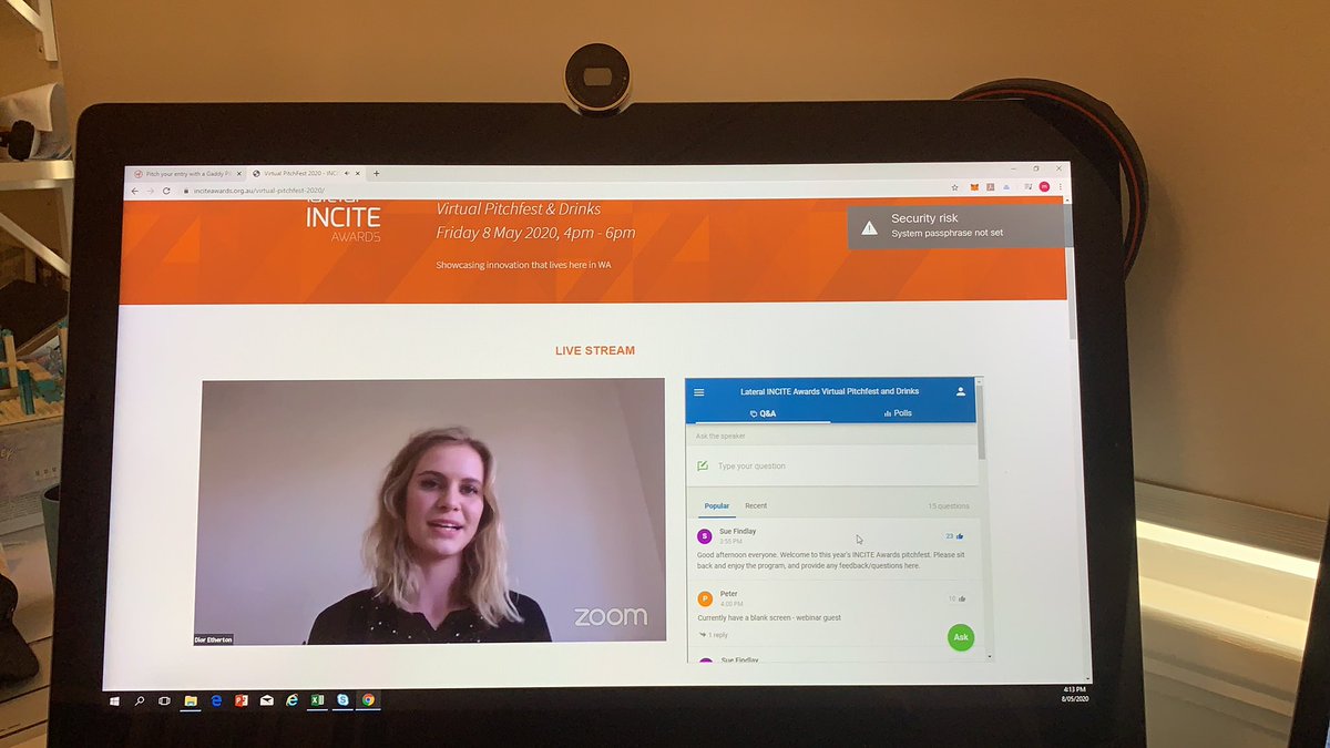 #inciteawards 2020 has started!!