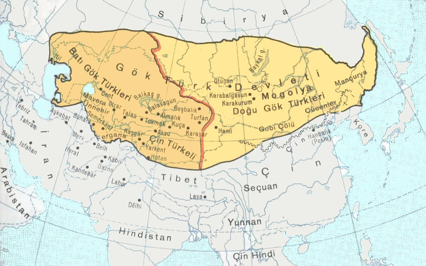 Распад каганата. Тюркский каганат карта 6 век. Тюркская Империя карта. Тюркский каганат карта. Территория тюркского каганата на карте.