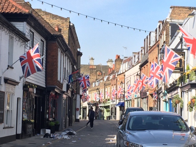 ChurchStTwicker's tweet photo. Celebrating the 75th Anniversary of the Victory in Europe

#ChurchStreetofTwickenham #Twickenham #ThisIsYourVictory #veday #VEDay #VEDay75 #veday75 #GreatBritishBunting https://t.co/lx7Yzgmhdg