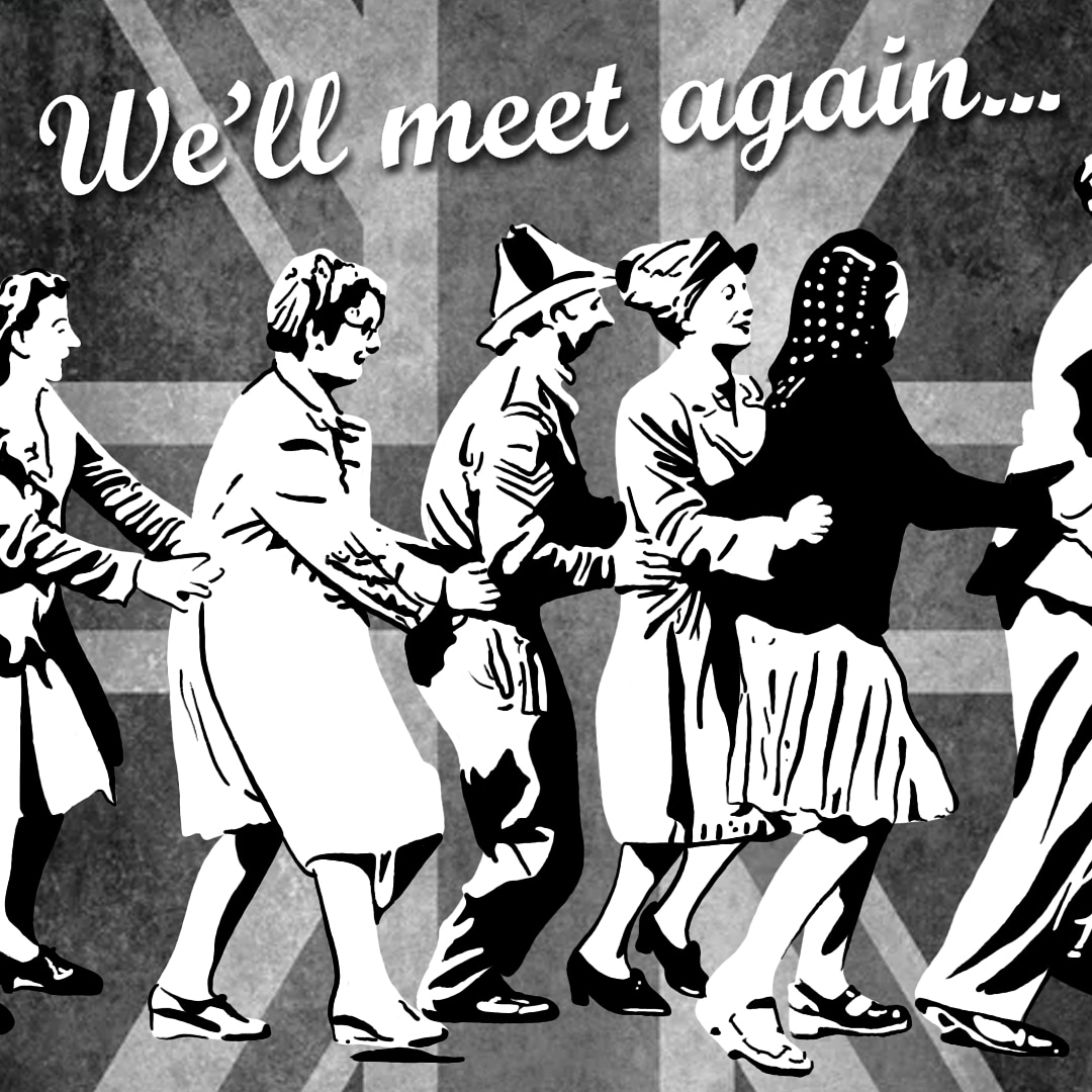 We'll meet again, 
Don't know where, 
Don't know when, 
But I know we'll meet again some sunny day 🇬🇧

#VEDay #VEDayAtHome #wellmeetagain #VeraLynn #VEDay75 #Celebration #wethankyou