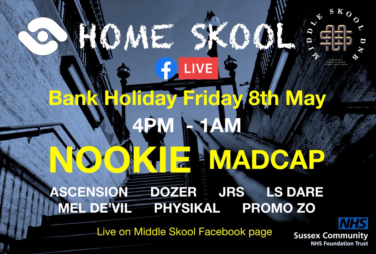DozerDJ's tweet photo. Catch me later today on @middleskooldnb &amp; @essenceofchi presents ‘Home Skool’.  I’ll be playing an early set alongside this bunch of legends @promozo  @JRSEOC @MadcapDJ @DJAscension @djnookie Physikal @jay_mello &amp; LS Dare.  Check it. https://t.co/VDEImc6OIt