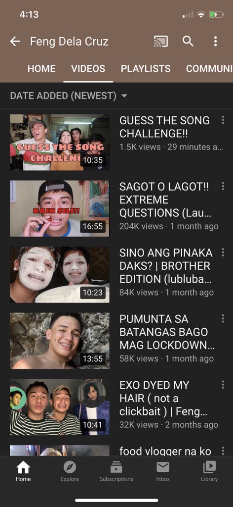 fengdlcrzz's tweet photo. NEW VLOG MGA SIR 🔥 

GUESS THE SONG CHALLENGE IN MY VLOG!!!!! WATCH NYO NA!!!! https://t.co/9gJ4HtXraG