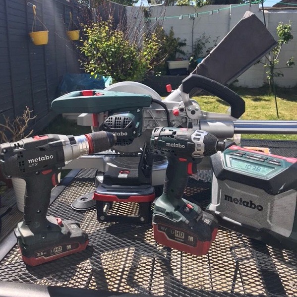 MetaboUK's tweet image. Suns out 😎 and Metabo is out for Darragh ✅

#metabo #metabouk