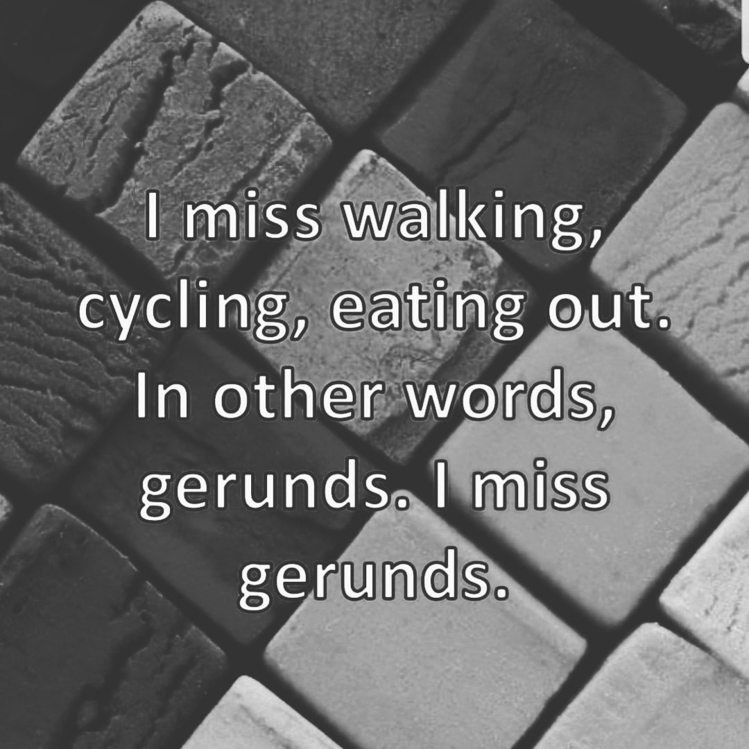 MDXTranslators's tweet photo. by Alejandro Astudillo. 🤸‍♀️

#Gerunds also include "staying" at home. 😅 In this situation #StayHomeStaySafe #Covid_19

#mdxtranslatos #languagelovers #translationagency #translationservices #dreamteam #translators #interpreteres #linguists #languageservices #xl8 #languageskills https://t.co/Q3m9zQ3lXQ
