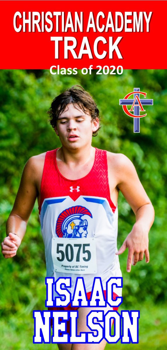 CenturionAD's tweet photo. Please join us in honoring senior track &amp; field athlete, Isaac Nelson #seniors2020 https://t.co/9d3VhdDaZI