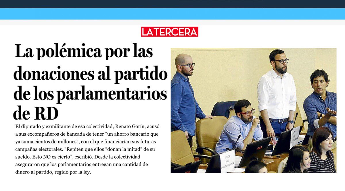 allamand's tweet photo. Revolución Democratica sin careta: admiten que sus llamadas “donaciones” financian sus propias campañas políticas. Una forma muy engañosa de utilizar la palabra donación. ¿Estarían dispuestos a ocupar esos millones para enfrentar la pandemia? https://t.co/kAzSLudBbv
