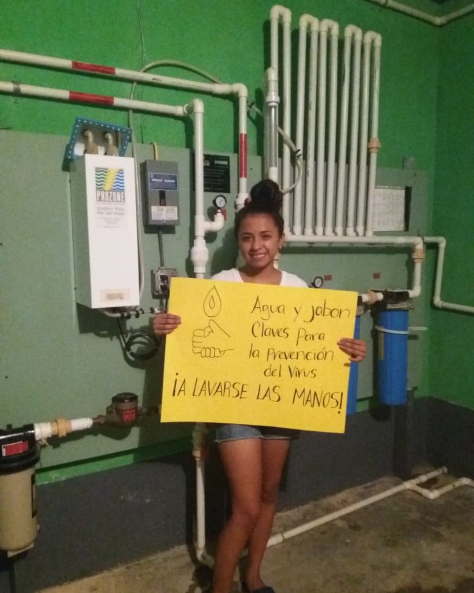 LWW_LCWF's tweet photo. "Soap and water are key to preventing the virus. Wash your hands!" Thanks to our partners in Pajuiles, Honduras for spreading the message to their community and beyond! https://t.co/1ZB7iNntcM