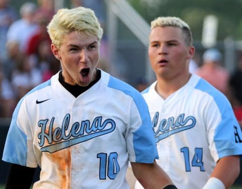 HelenaHuskiesBB's tweet photo. 2017 Semifinal Memories 
Game 1- Helena 2 Hillcrest Tuscaloosa 1- 8 innings 
Game 2- Helena 5 Hillcrest Tuscaloosa 2- 9 innings https://t.co/SK8TIhvD7Z