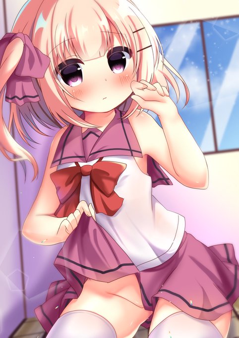 チラり…
#イラスト 