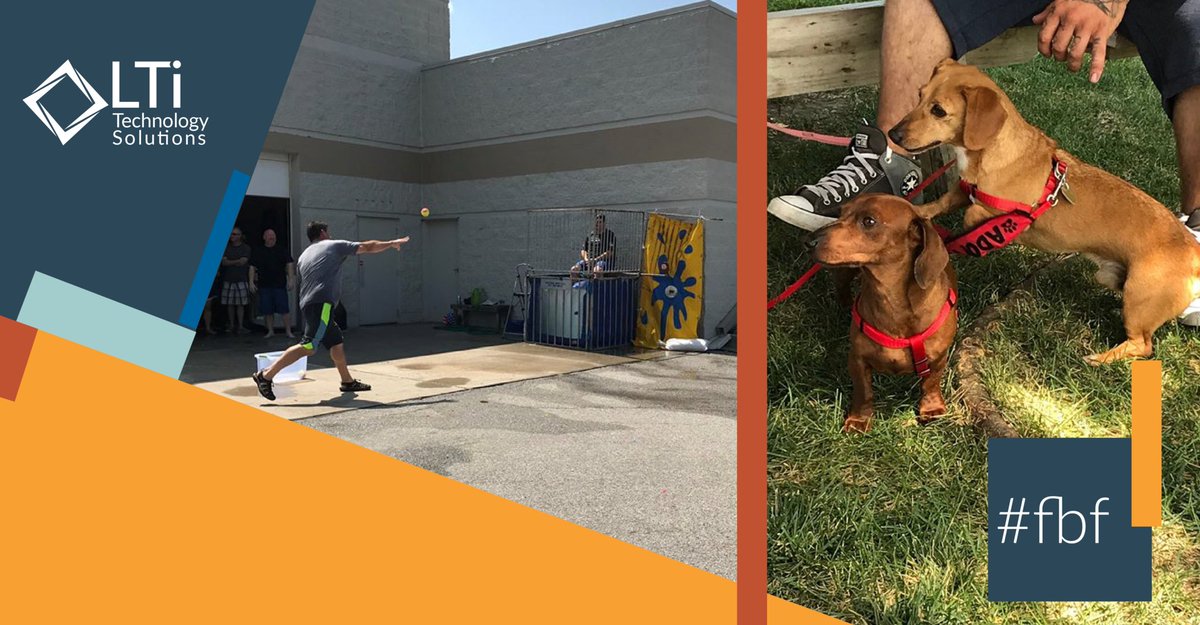 LTi_Solutions's tweet photo. #FlashbackFriday to our employees enjoying some summer fun during LTi’s 4th Annual #DunkYourBoss Event in 2018 to support #HeartsUnitedforAnimals! What’s your favorite activity to do in the summer?
 #yourtechnologysolution #ASPIRE4U #LTiSolutions #yourfutureiswithus https://t.co/7sRGp9p5Ey