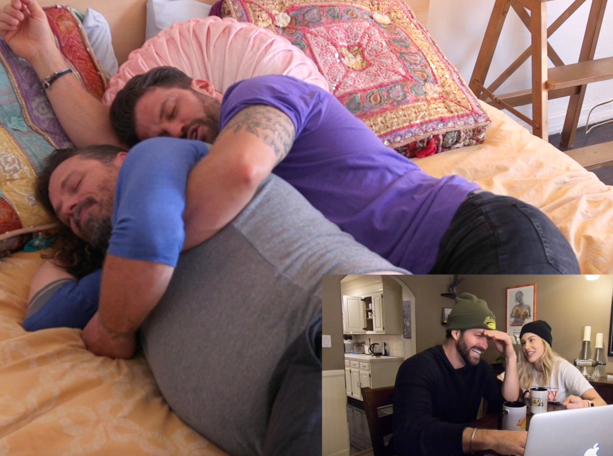 1stlooktv's tweet photo. JUST DROPPED: @johnnybananas and @morgan_willett react to his steamy cuddle session. #1stlooktv
WATCH: https://t.co/0pT3ybauD4 https://t.co/9gygOTGiMD